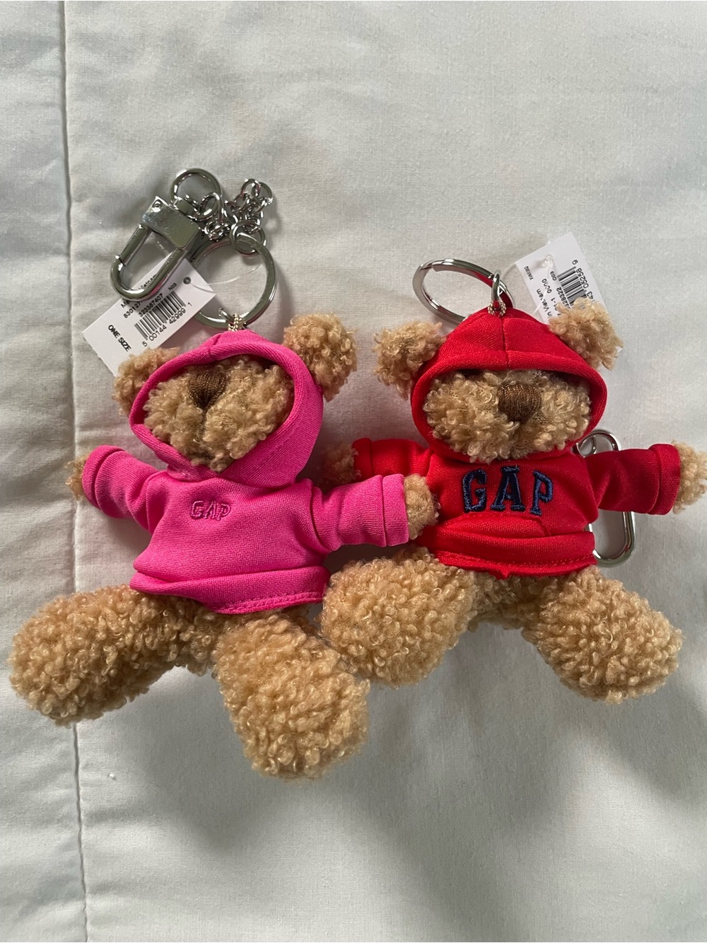 GAP Brannan Bear Hoodie Bag Chain x2